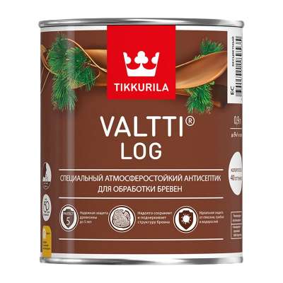 Антисептик Tikkurila Valtti Log красное дерево (0,9л)